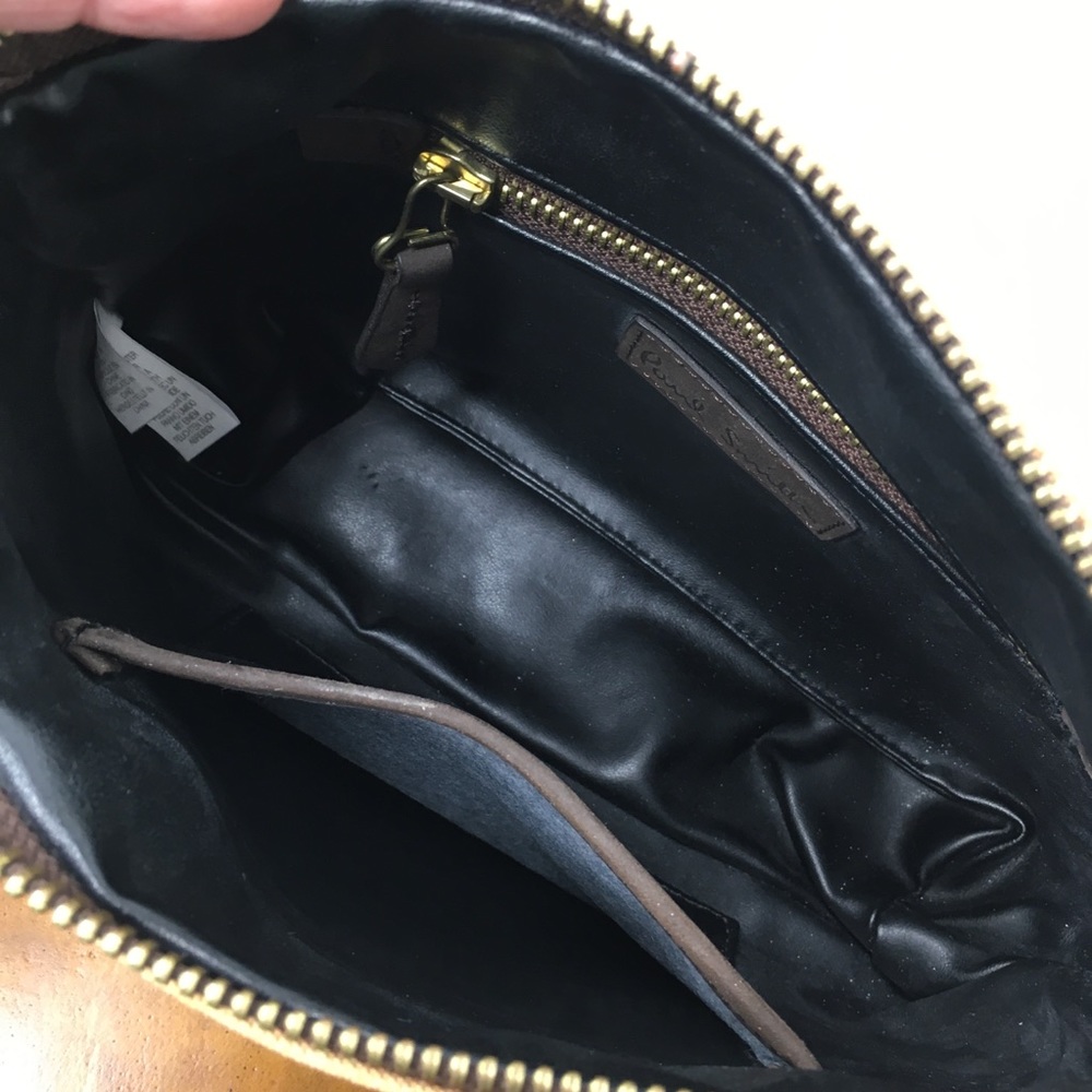 Paul Smith Travel Cosmetic Toiletries Bag Brown - Picture 7 of 7